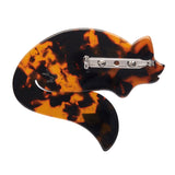 Saffron the Sleeping Fox Brooch