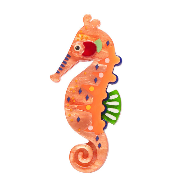Pete Cromer The Wary Western Australian Seahorse Brooch