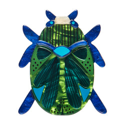 Luck of the Beetle Brooch
