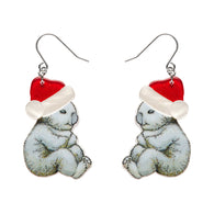 Mr. & Mrs. Bear Drop Earrings
