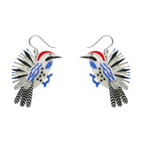 Wondrous Woodpecker Drop Earrings