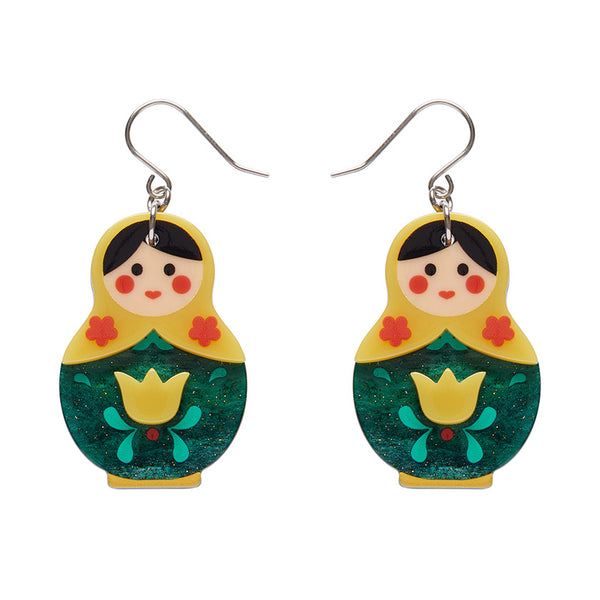 Matryoshka Memories Drop Earrings