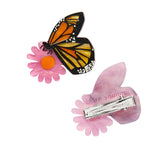 A Butterfly Named Flutter Hair Clips Set - 2 Piece