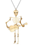 Little Moose Gold Skeleton necklace