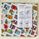 La Vidriola My Stamp Collection Exhibitor book for stamp brooches