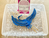 La Vidriola Shibumi Collection 'The Grand Crane' Necklace