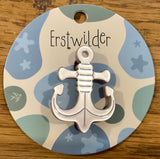 Erstwilder 'Anchor' Mini Brooch.  Brand New