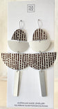 MOE MOE KIMMY BIG STATEMENT DROP EARRING 'DOTS'
