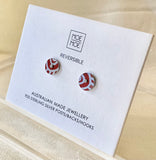 MOE MOE STORYLINES MIIMI AND JIINDA MINI CIRCLE STUD EARRINGS