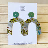 MOE MOE FOLIAGE KIMMY ARCH DROP STUD EARRINGS