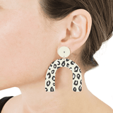 MOE MOE BLOOM KIMMY ARCH DROP STUD EARRINGS