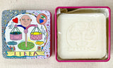 Pre de Provence The Zodiac Collection soap in a tin ‘Libra’