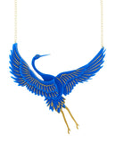 La Vidriola Shibumi Collection 'The Grand Crane' Necklace