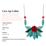Erstwilder Cave Age Collar necklace.  Erstwildersaurs Return 2016