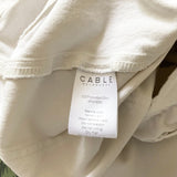 Cable Melbourne ‘Joey’ Pant White. Size L. Excellent Condition