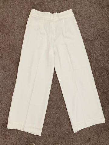 Cable Melbourne ‘Palazzo’ Pants. White. Size L. Brand New.