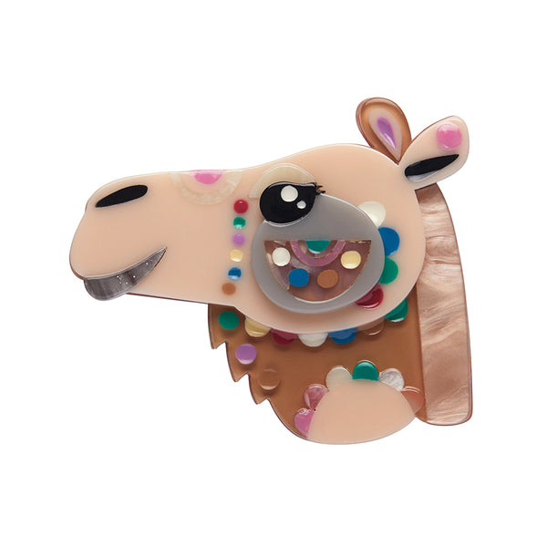 Pete Cromer The Cautious Camel Brooch