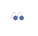 MOE MOE COOL TERRAZZO GRID SMALL CIRCLE DROP EARRINGS